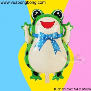 Bong bóng mascot ếch xanh